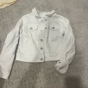 Cat & Jack White Jean Jacket